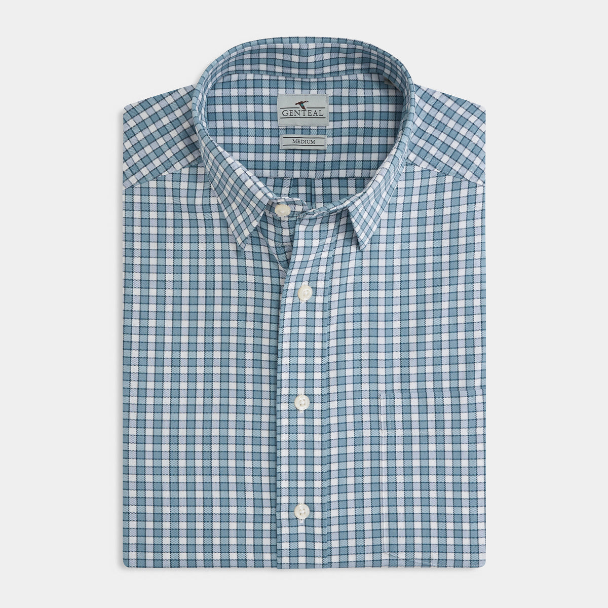 GenTeal | Martins Royal Oxford Sport Shirt | Colonial Blue