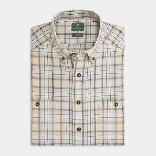 GenTeal | Thornhill Performance Flannel | Tan