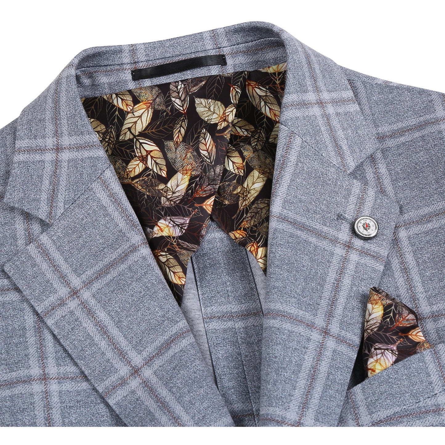 Slim Fit Riserva Jacket - Light Grey PF25-1