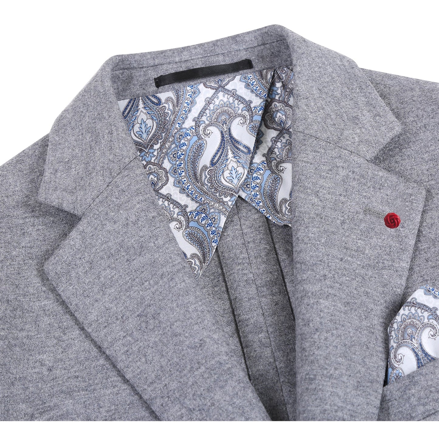 Slim Fit Riserva Jacket - Light Grey Heather PF25-20W