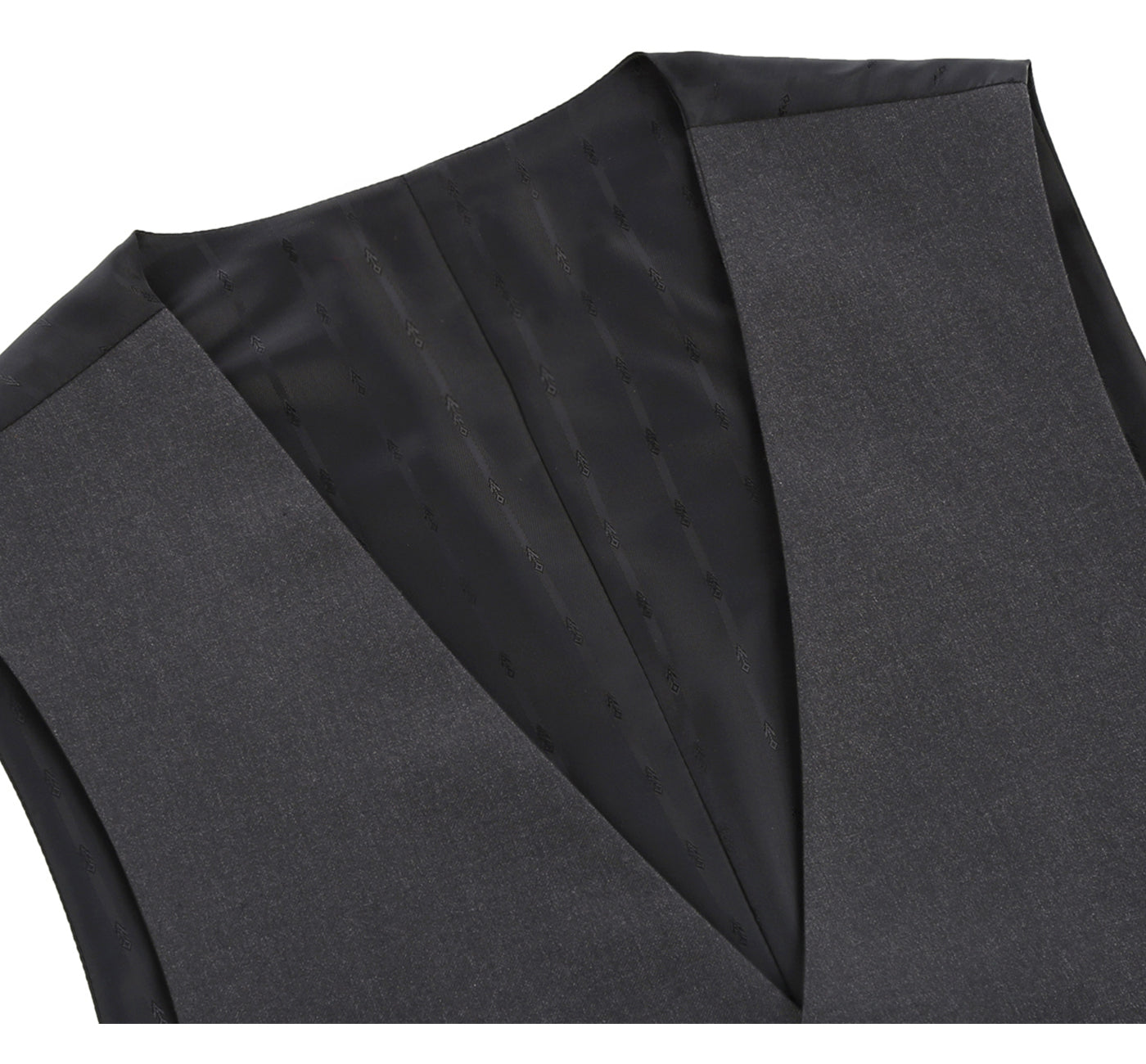 Classic Fit Renoir Vest - Charcoal 202-1