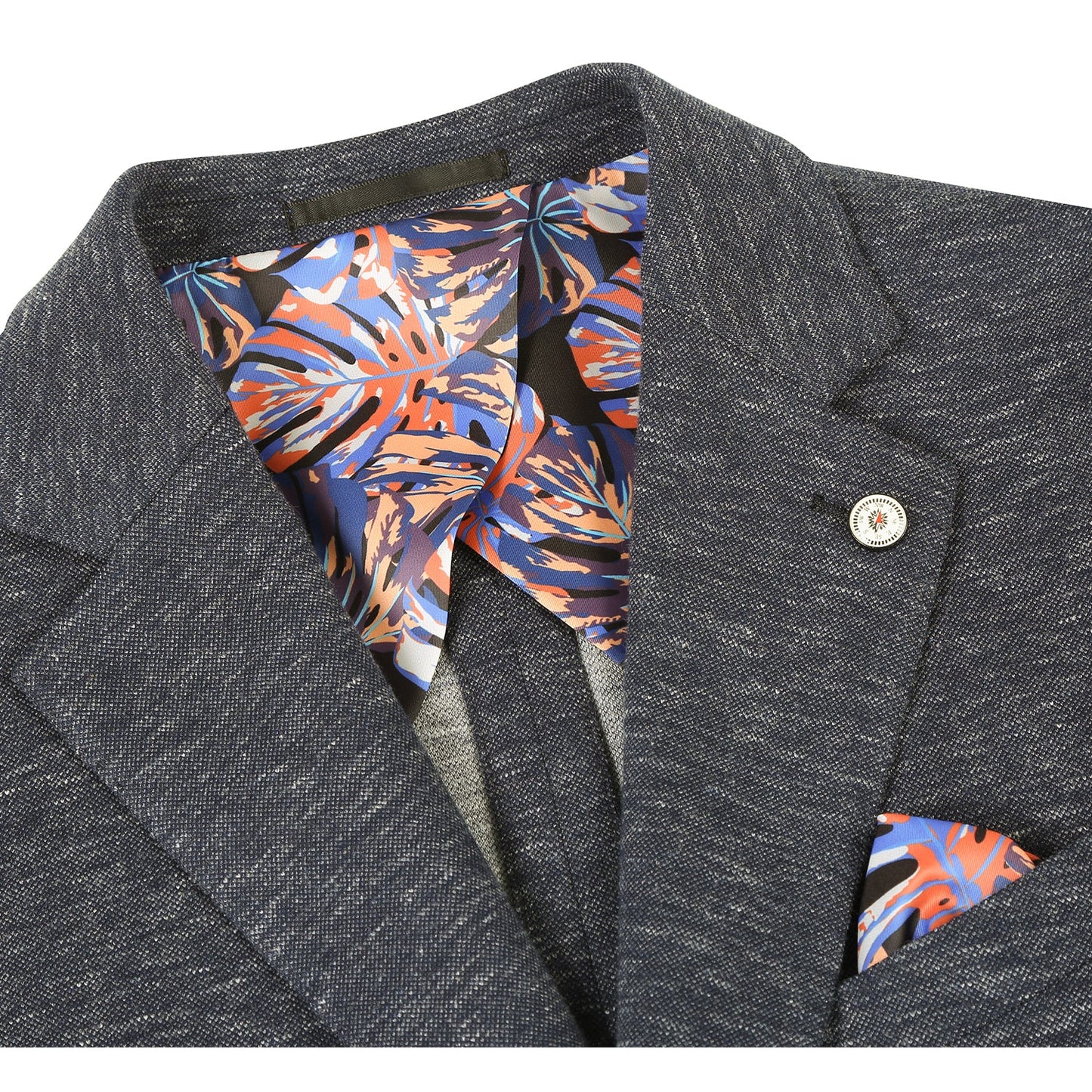 Slim Fit Riserva Jacket - Grey Blue PF24-1