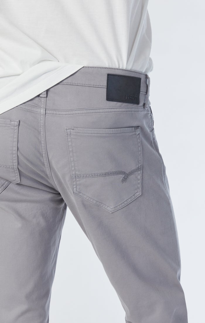 Mavi Zach Straight Leg Jeans | Regular Rise | Graphite Twill