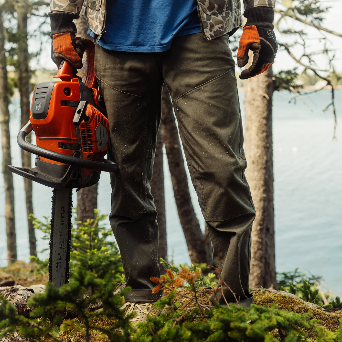 Marsh Westwood Double Knee Pant - Fossil