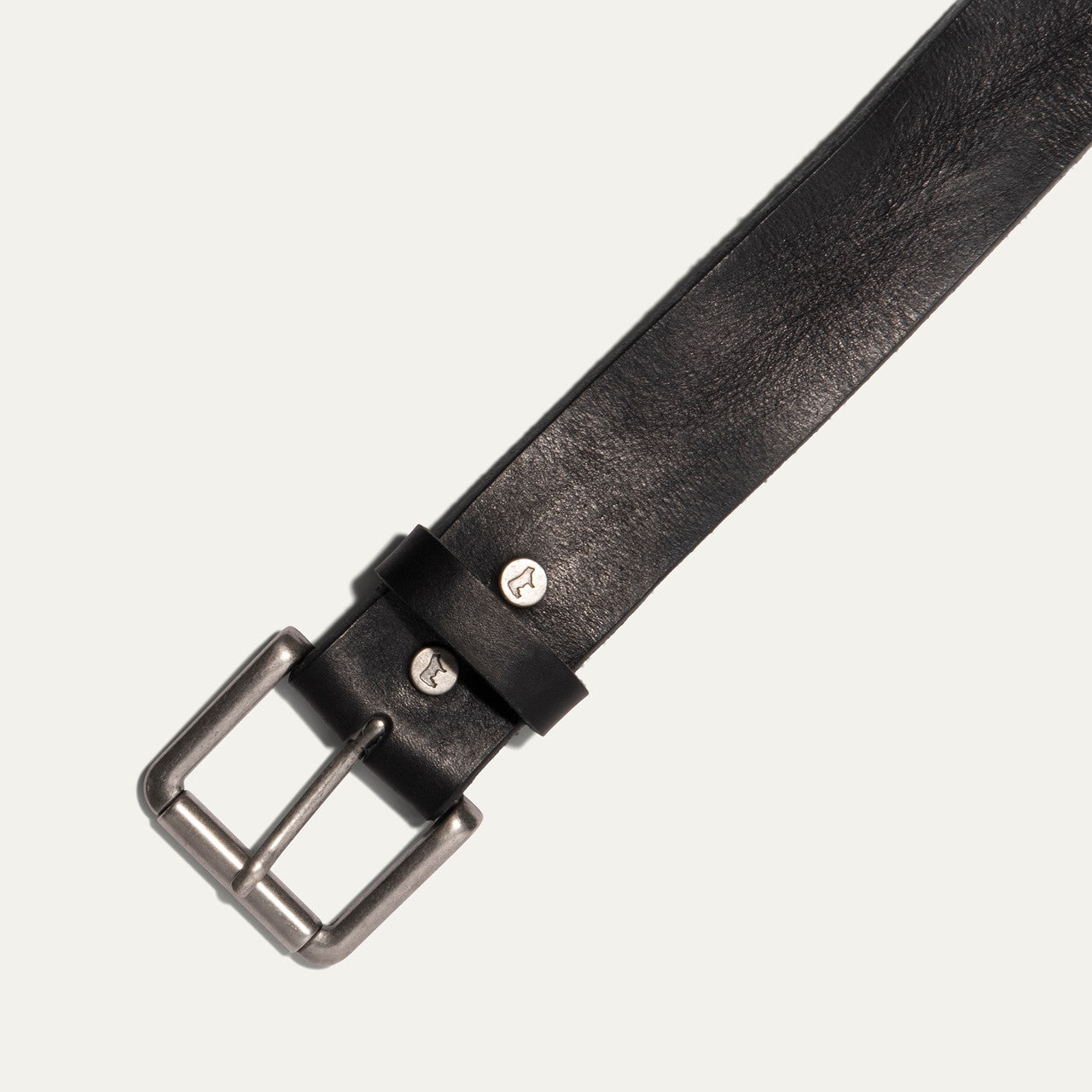 Vintage Washed Belt - Black