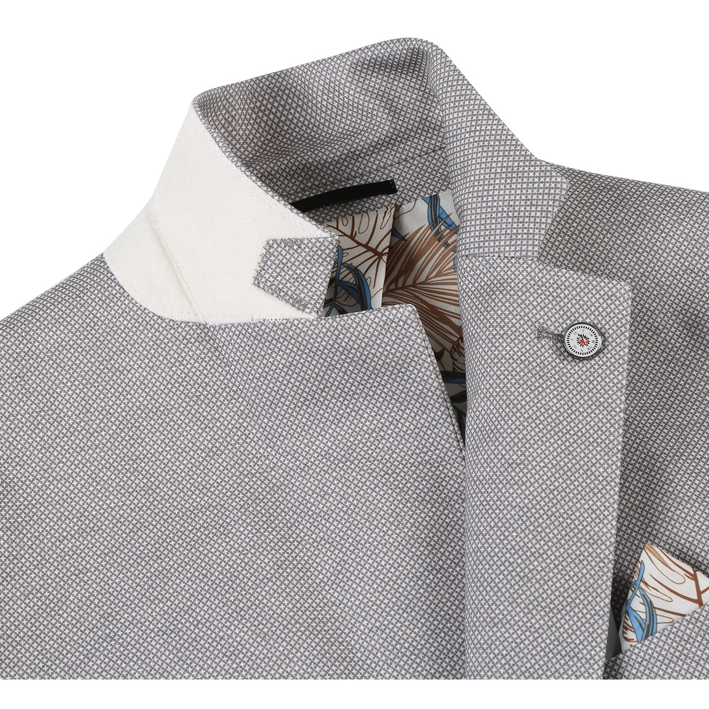Pellagio Slim Fit Riserva Jacket - Gray PS23-2