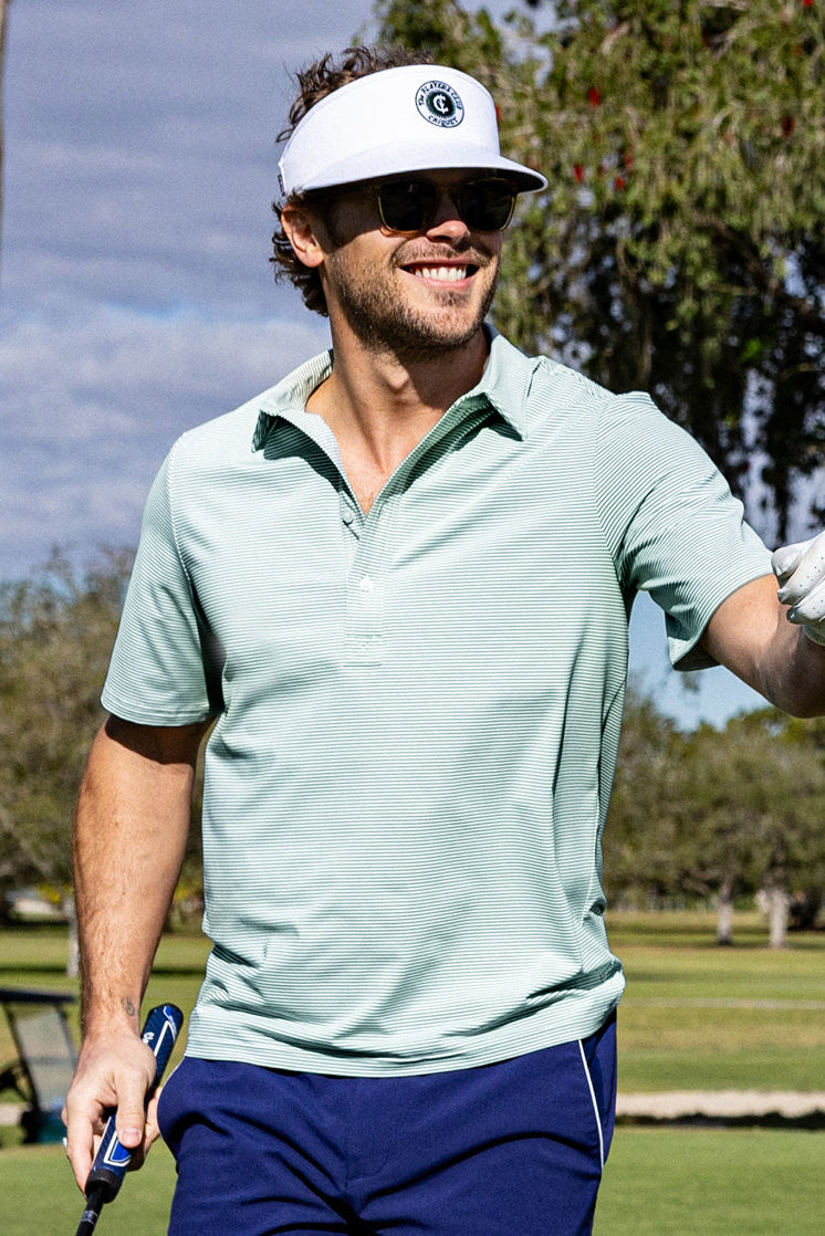 Criquet Hobby Stripe Performance Sport Range Polo -  Gator