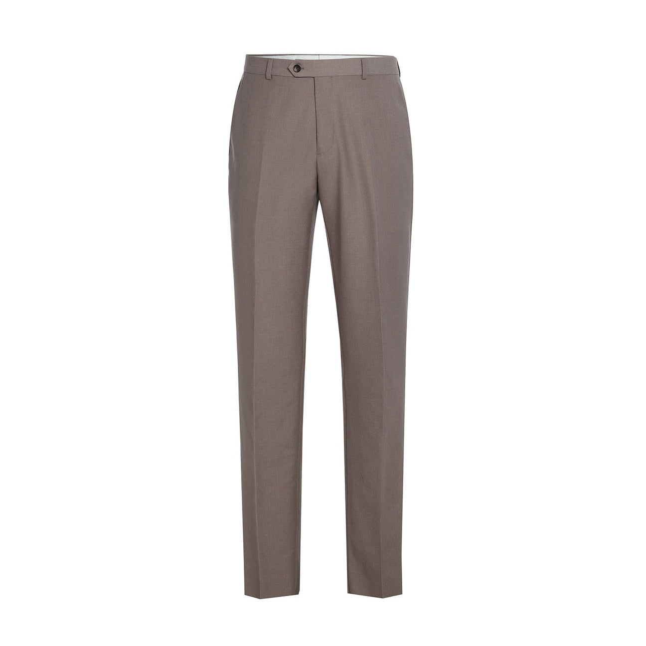 Slim Suit Notch Lapel & Flat Front Pant- Taupe 201-103