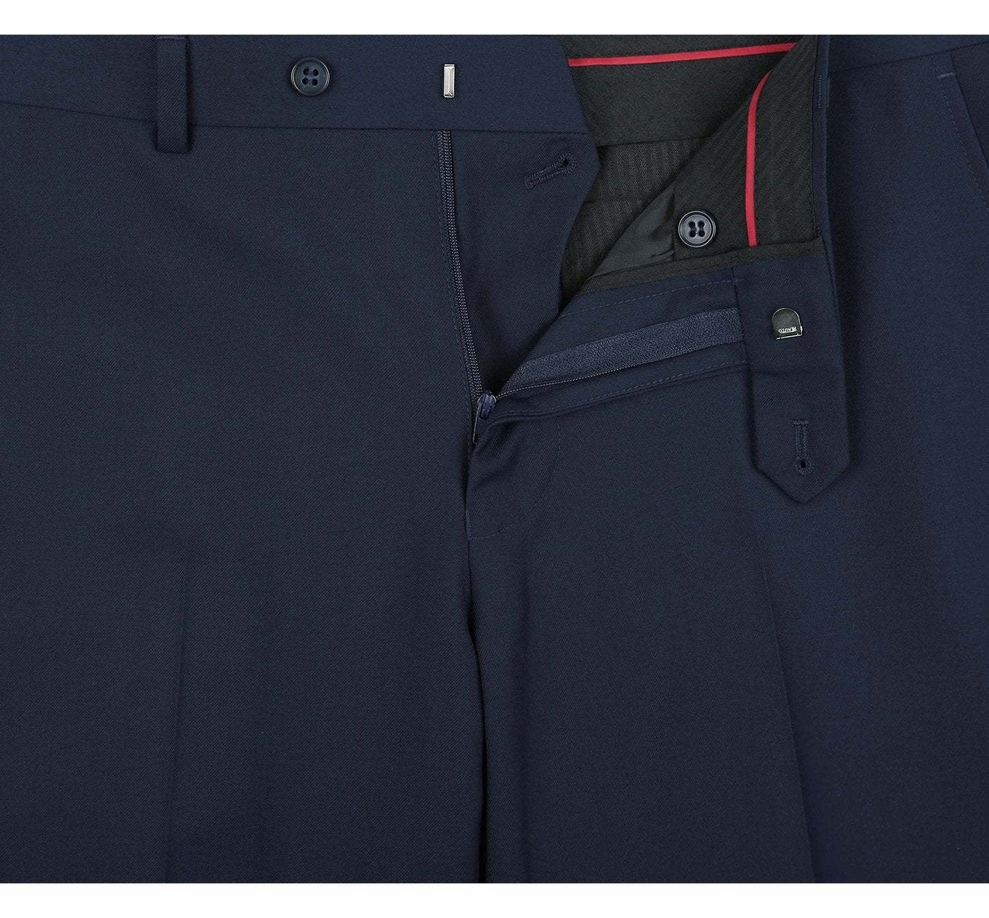 Men's Slim Fit Flat Front Dress Pant - New Navy