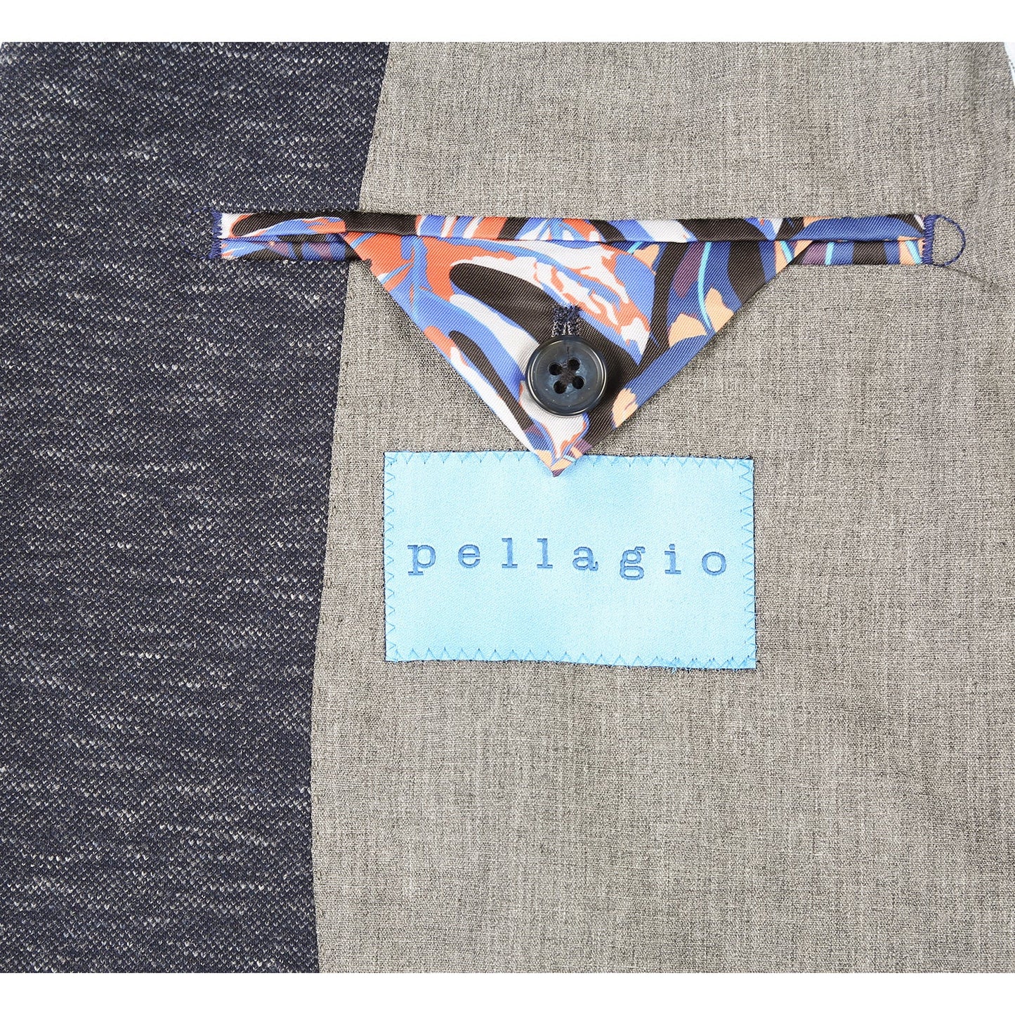 Slim Fit Riserva Jacket - Grey Blue PF24-1