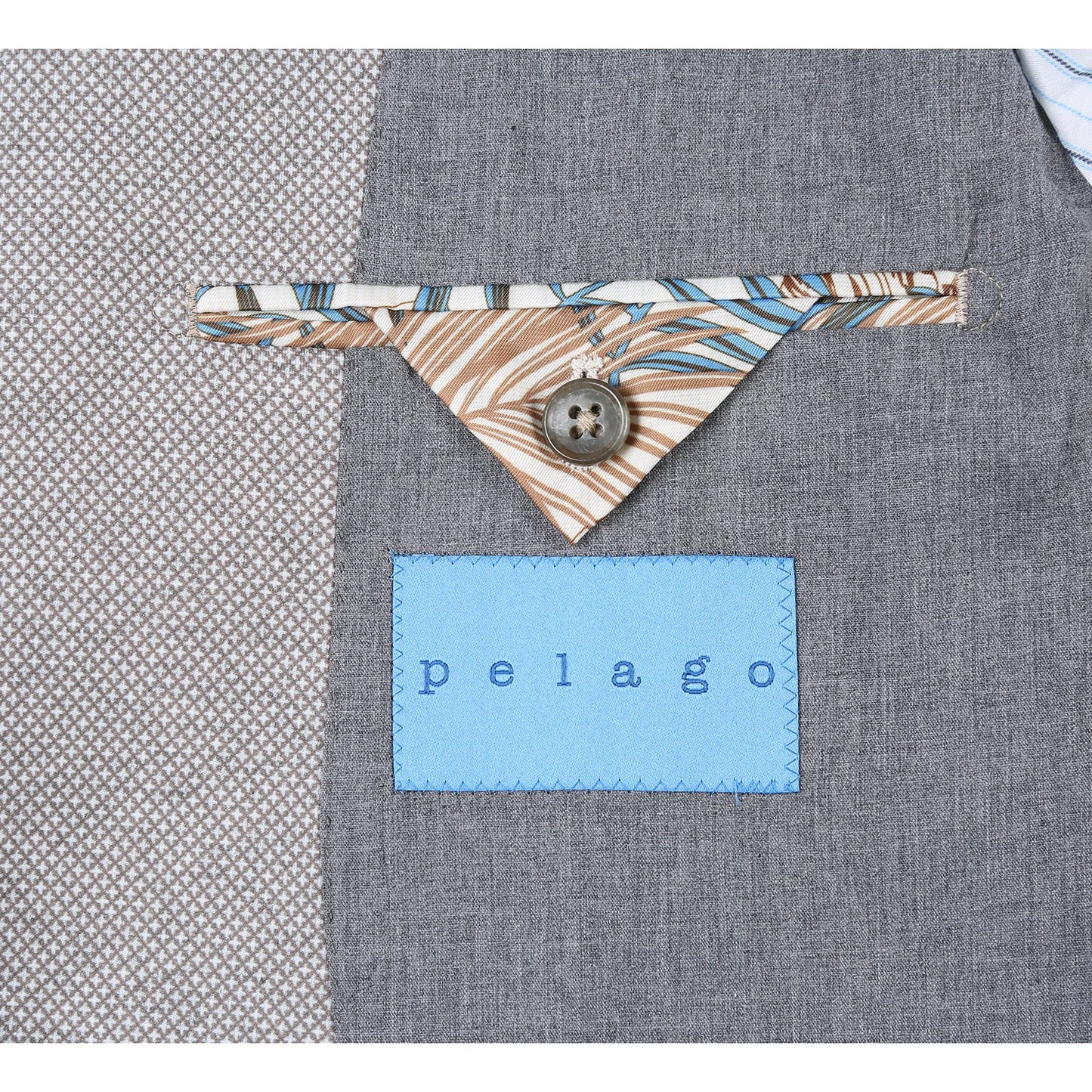 Pellagio Slim Fit Riserva Jacket - Gray PS23-2