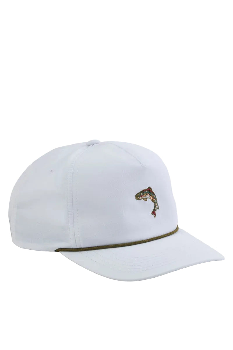 GenTeal Trout Rope Hat - White