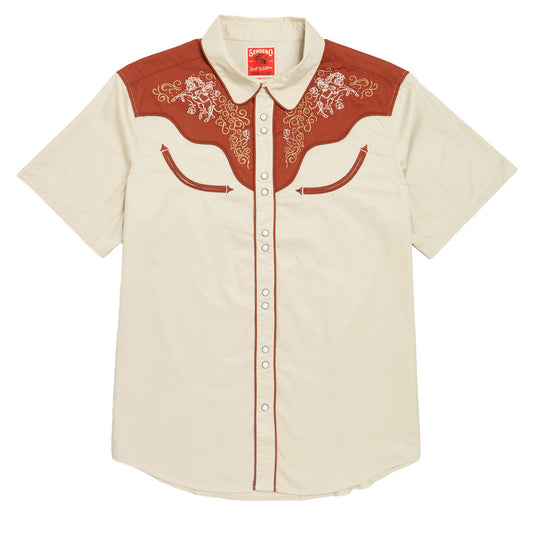 Sendero The Cody Western Shirt - Oat