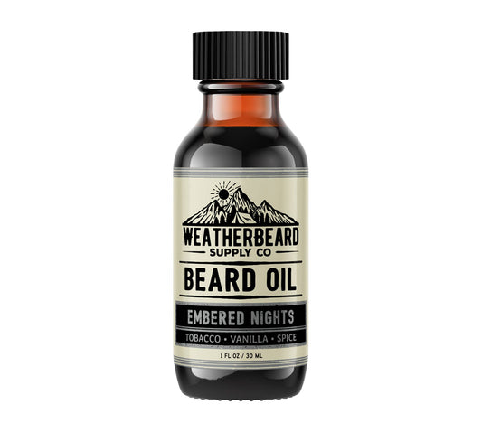 Embered Nights Beard Oil (Tobacco, Vanilla, Spice)