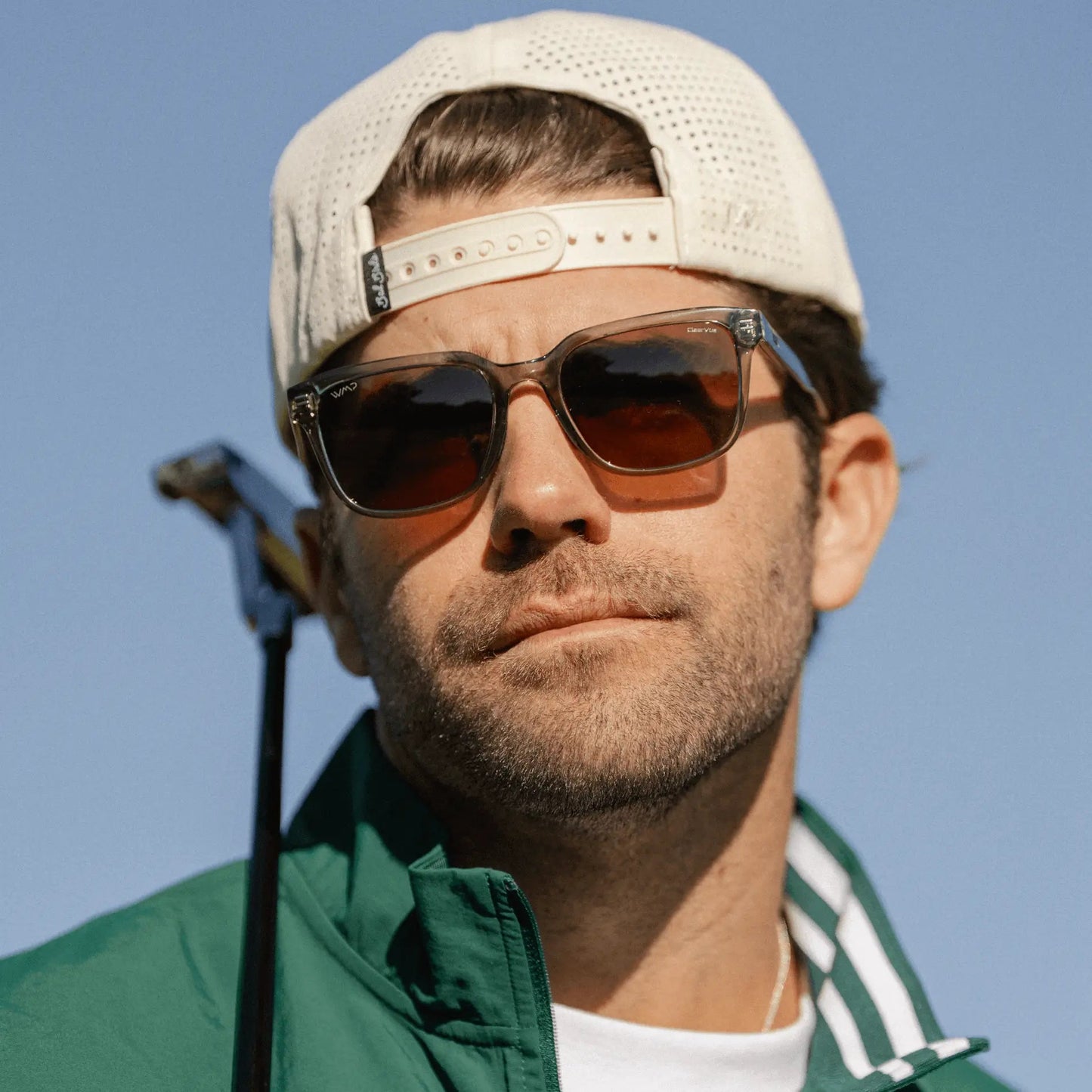 WMP | Woods Sunglasses | Crystal Agave Green / Brown Lens