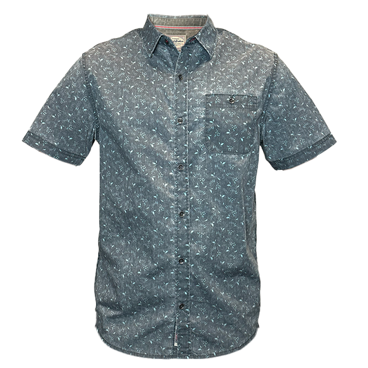 Flag and Anthem Ashland Vintage Soft Leaf Shirt - Navy