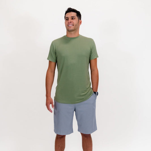 Pillar Athletics Mathew Olive Green Tee