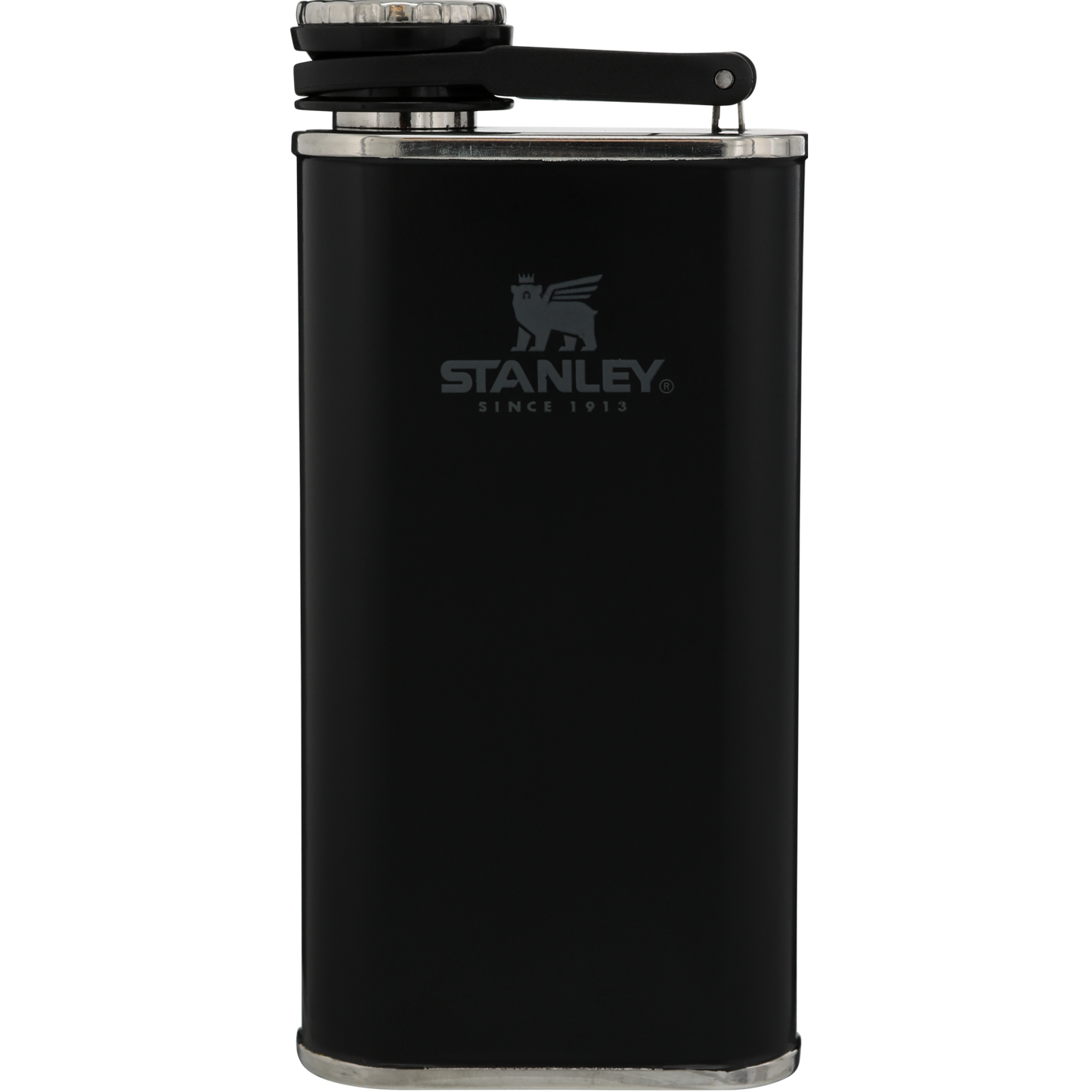 The Easy Fill Flask - Matte Black | 8 OZ