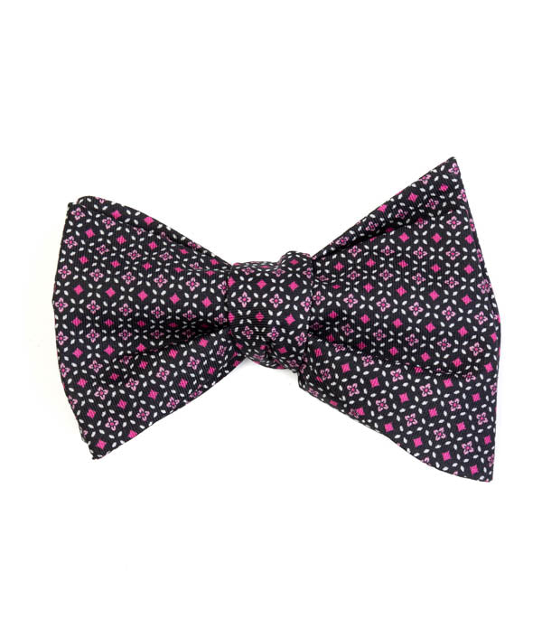 Self BowTie - Black & Pink