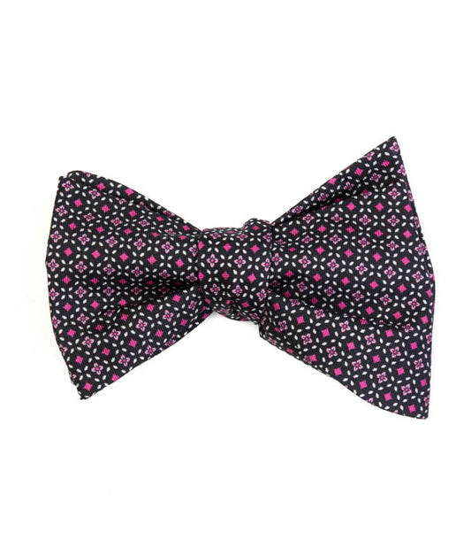Self BowTie - Black & Pink