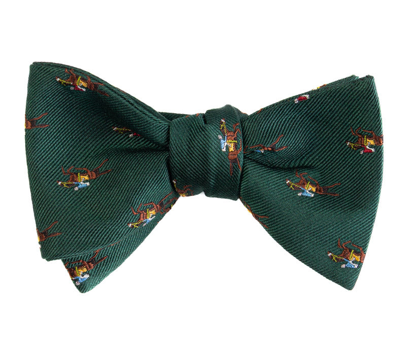 Self BowTie - Off to the Races Green