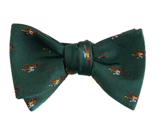 Self BowTie - Off to the Races Green