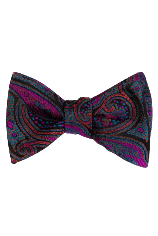 Bow Tie | Midnight Bazaar Paisley | Black