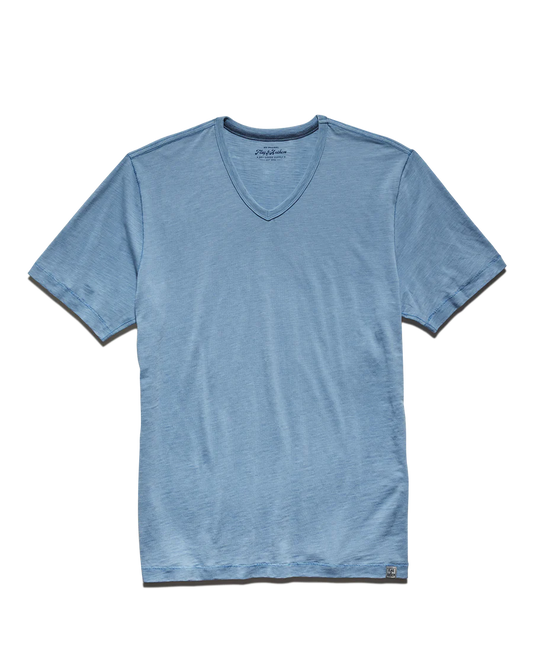 Flag and Anthem Light Blue Chatham Tee