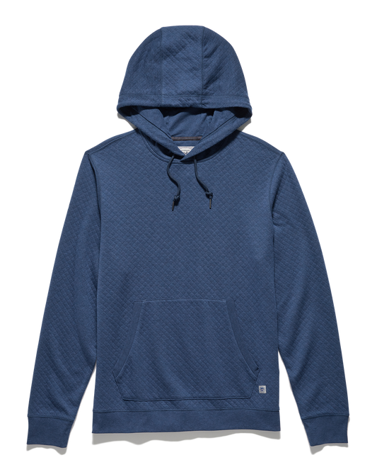 Flag and Anthem | Bradner Super Soft Quilted Hoodie | Navy Heather
