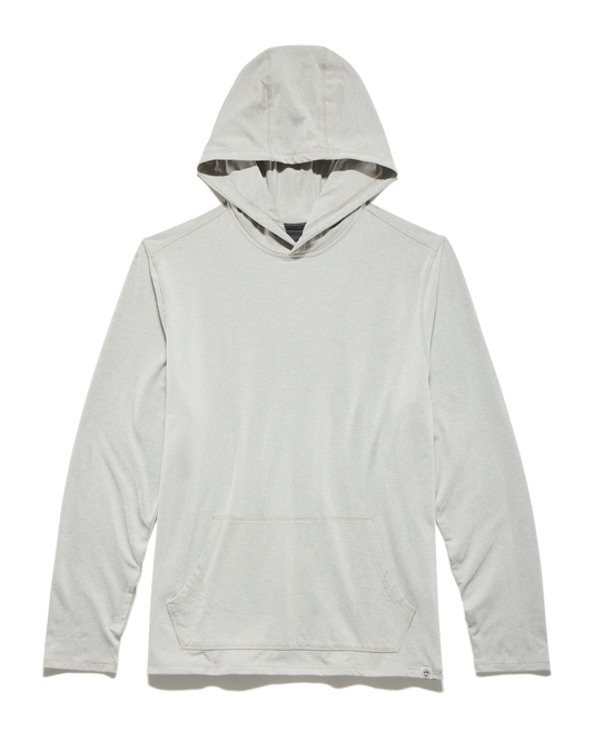 Flag and Anthem Clutch Comfort Hoodie - Light Grey