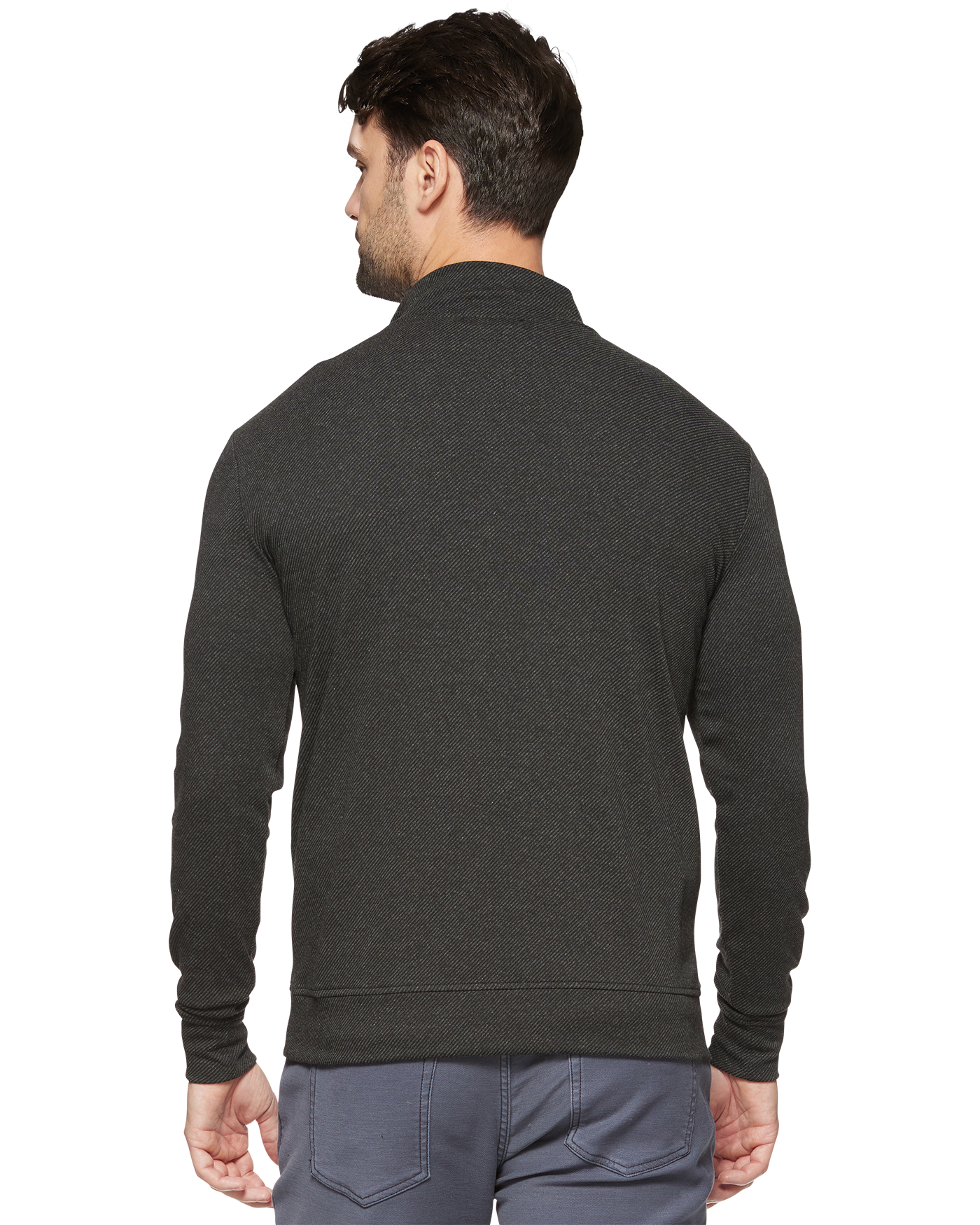 Flag & Anthem Hero Solid Twill Mock Neck - Charcoal