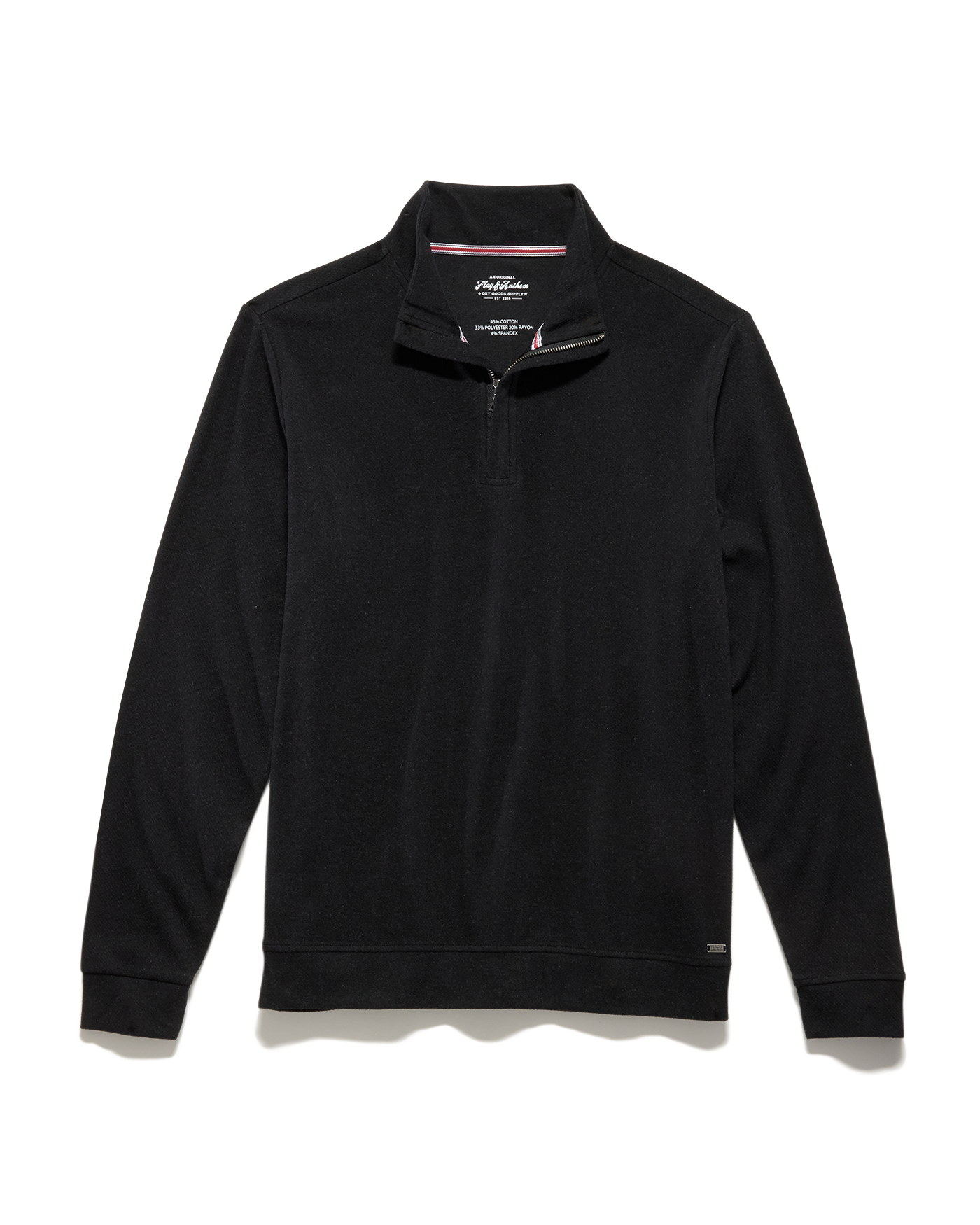 Flag & Anthem Hero Solid Twill Mock Neck - Charcoal