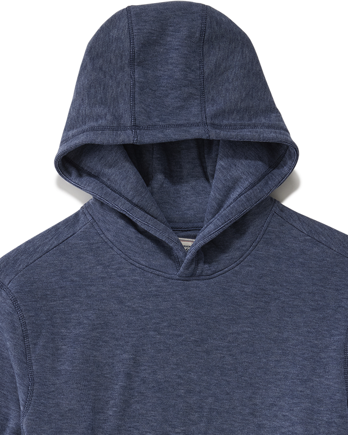 Flag and Anthem | Newton Fleece Hoodie | Navy Heather