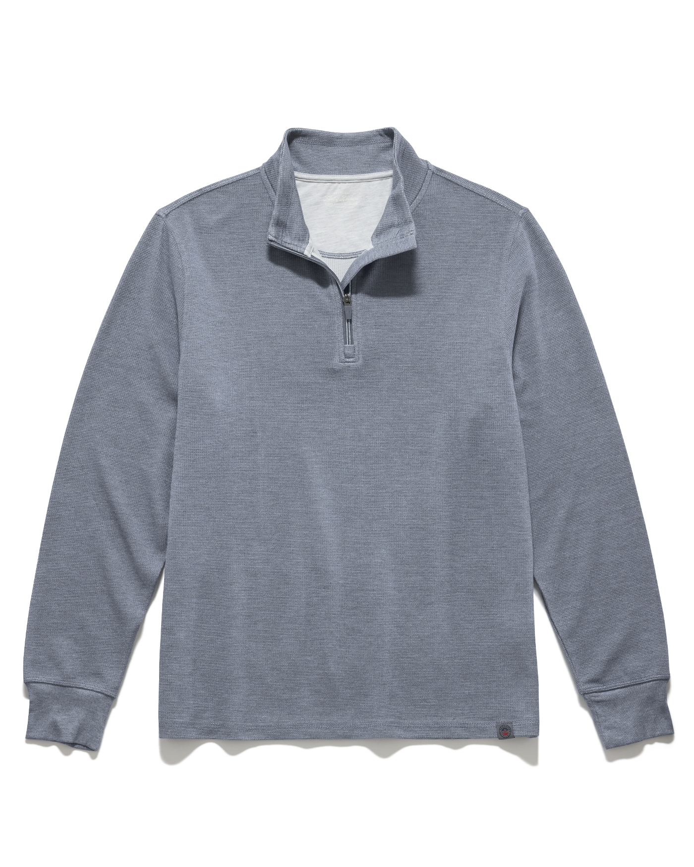 Flag & Anthem | Super Soft Waffle 1/4 Zip | Grey Heather