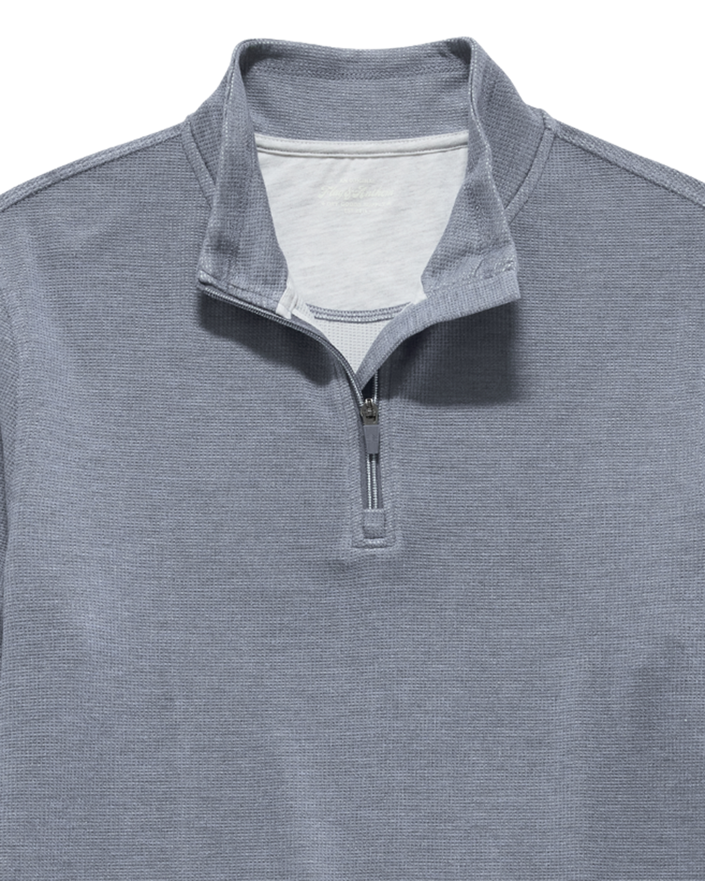 Flag & Anthem | Super Soft Waffle 1/4 Zip | Grey Heather