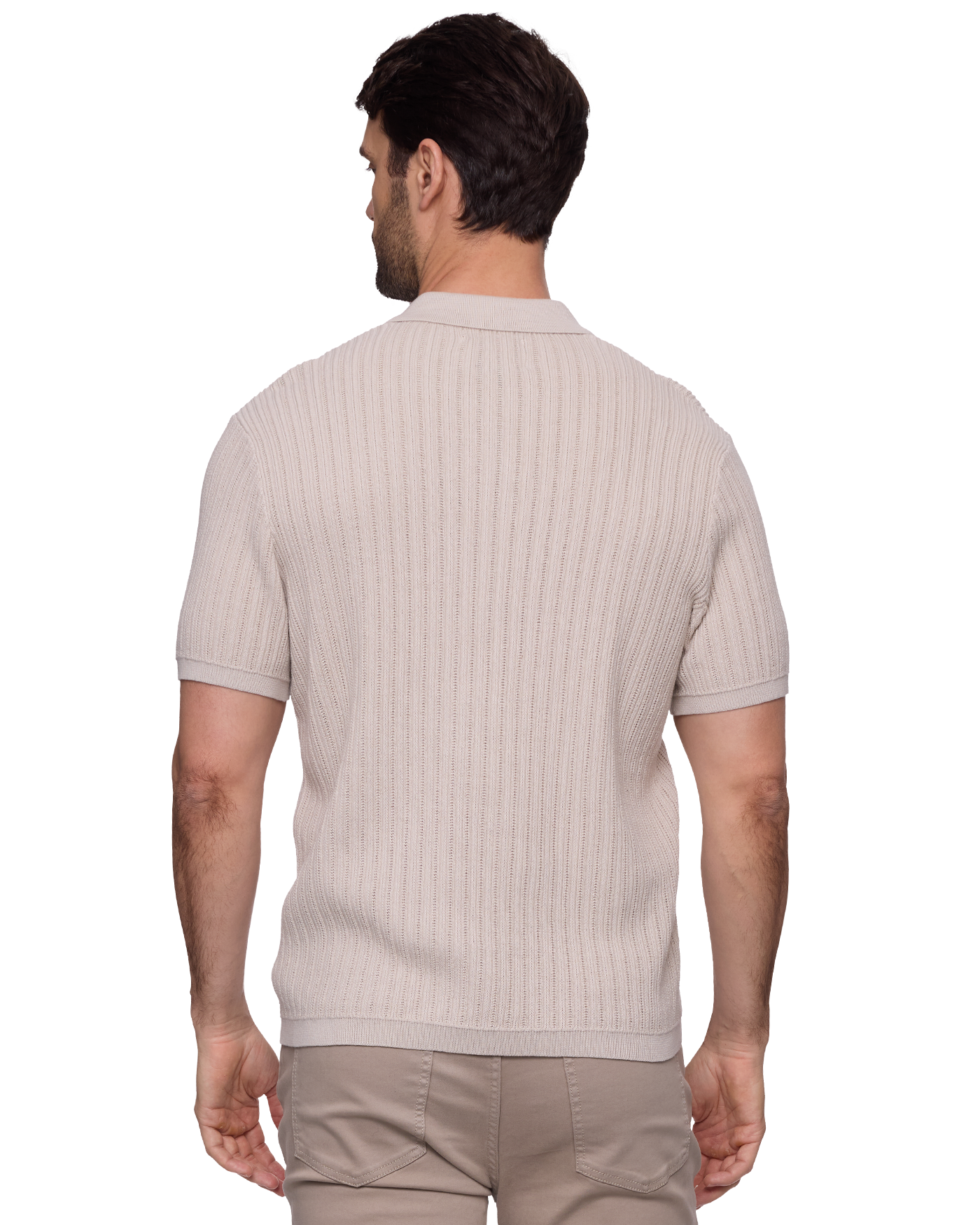 Flag and Anthem Glendora Sweater Polo - Oatmeal