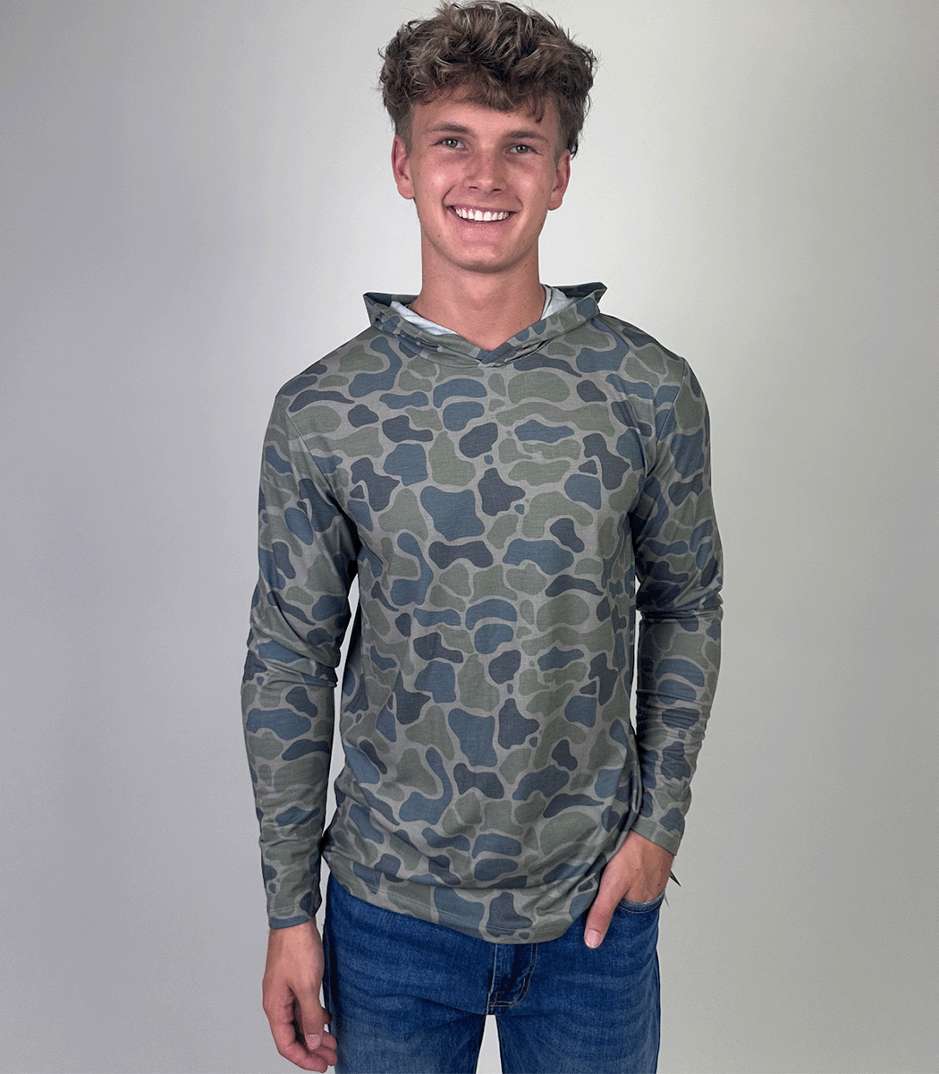 Roosters Supply Company | Timberline Hoodie | Classic Camo