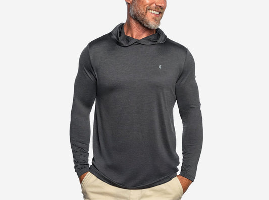 Criquet Performance Sport Hoodie- Coal