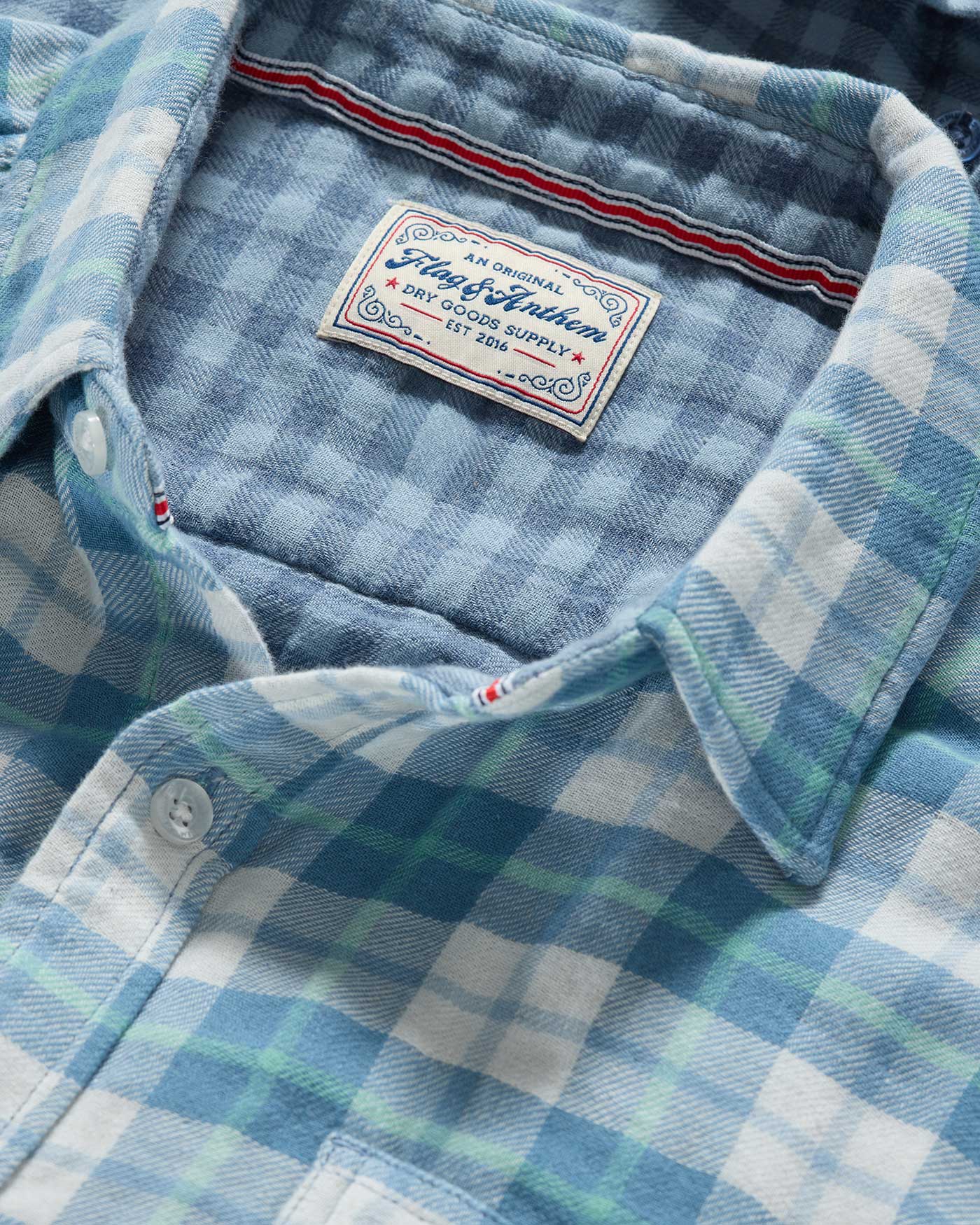 Flag & Anthem | Liburn Double Layer | Blue/White