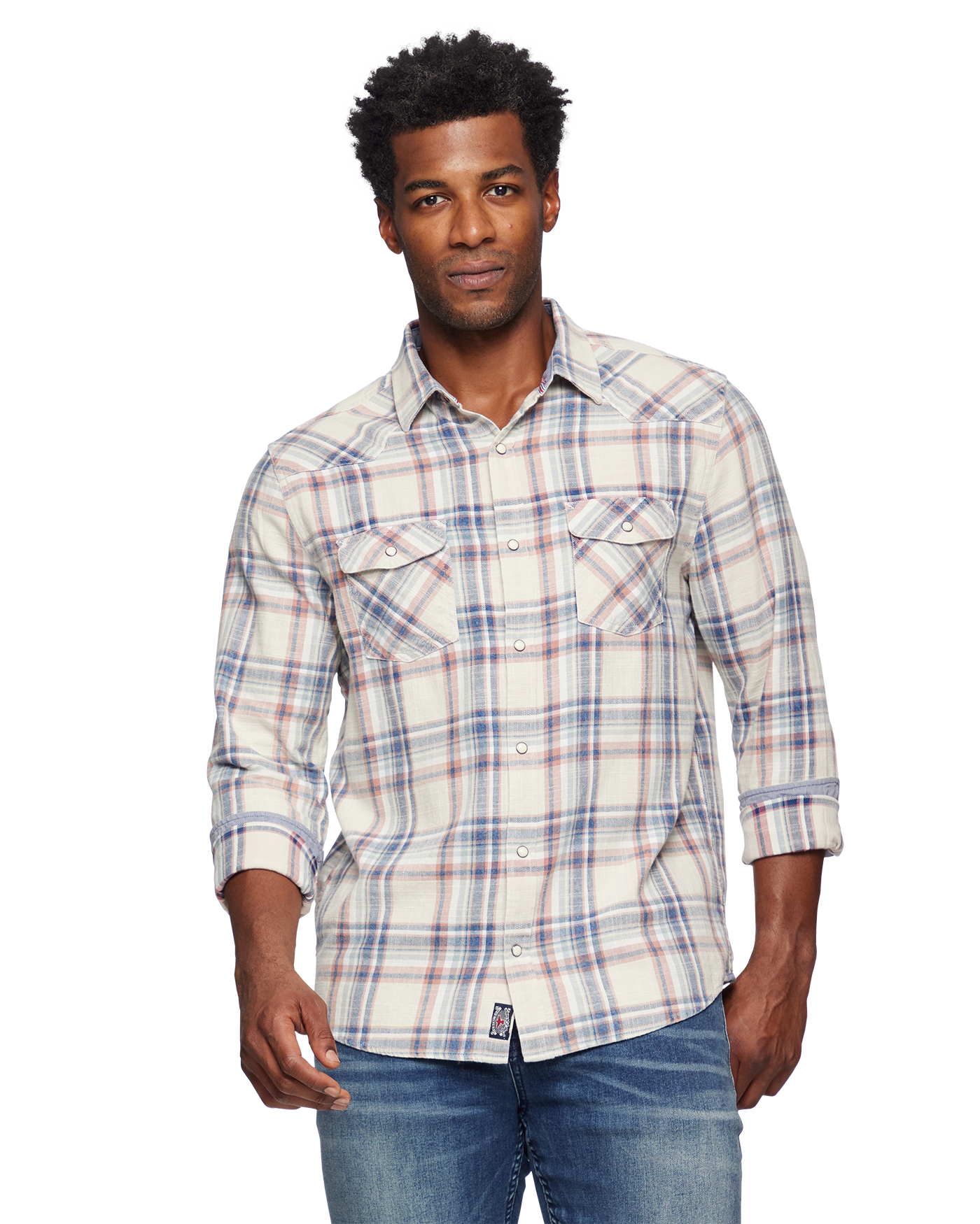 Flag and Anthem Sunfair Vintage Washed Western Shirt