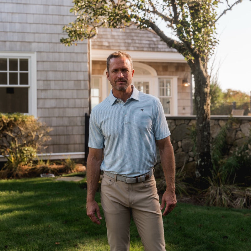 GenTeal Cape Performance Polo - Aqua