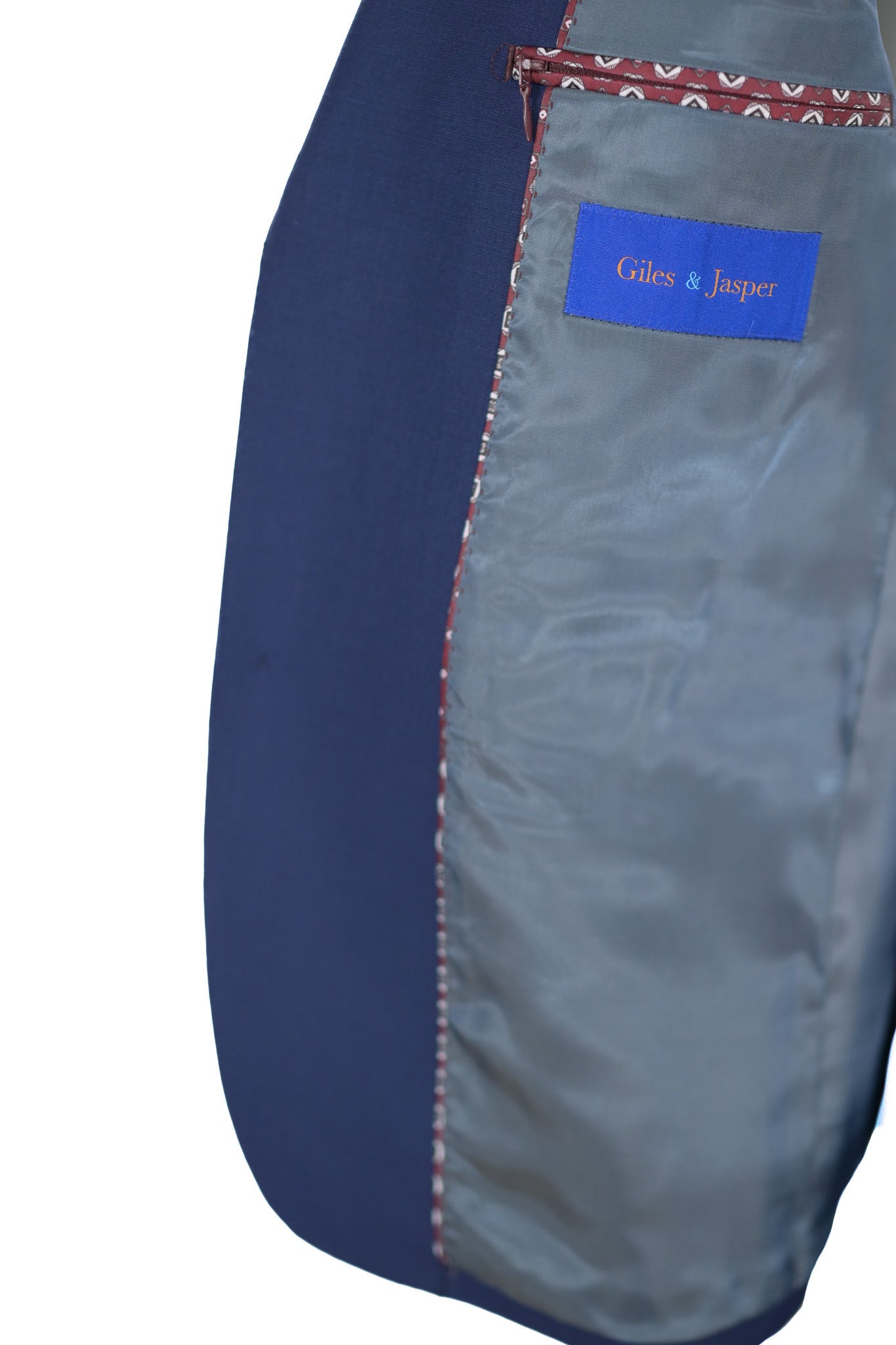 Giles & Jasper Modern Suit Coat - Bristol Blue