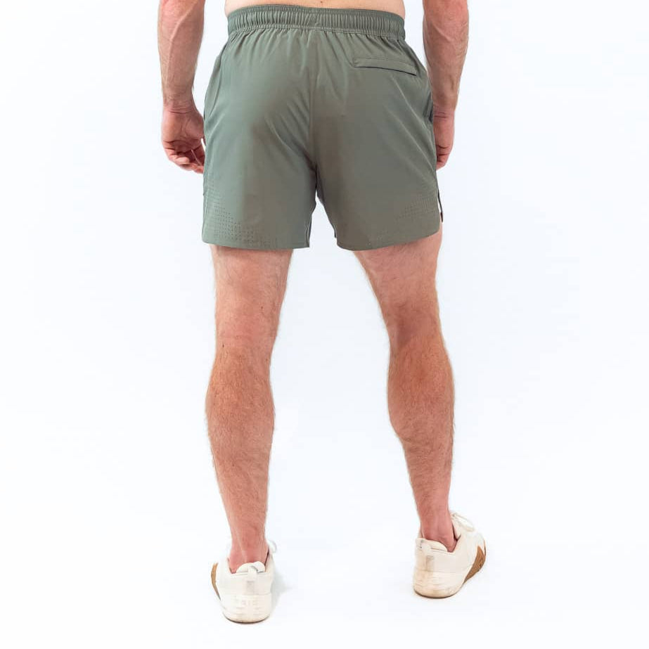 Pillar Athletics  Drew Short 5" - Fern