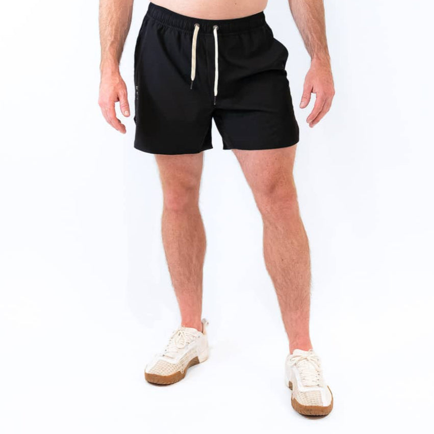 Pillar Athletics  Drew Short 5" - Black