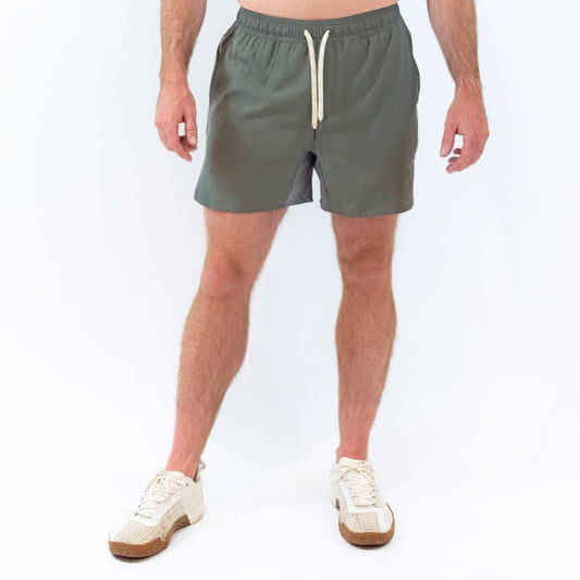 Pillar Athletics  Drew Short 5" - Fern
