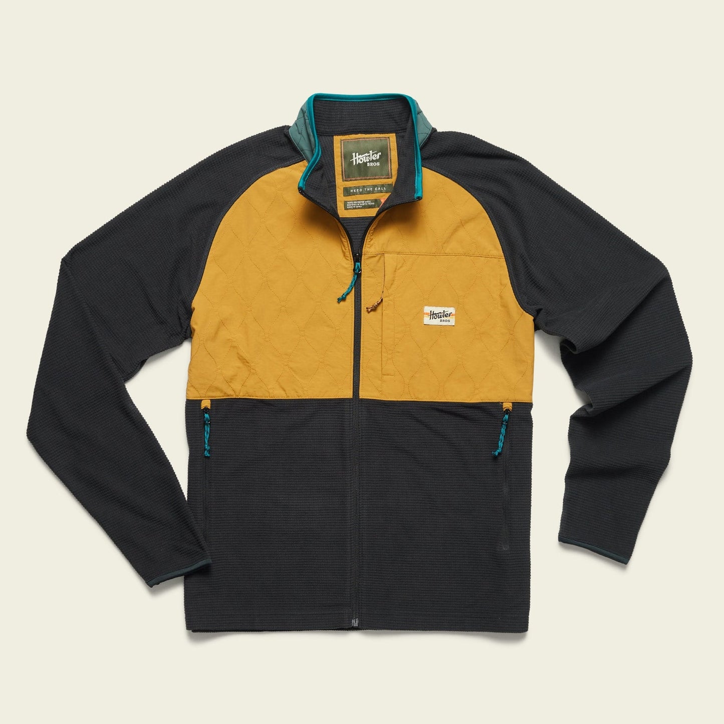 Howler Bros Talisman Fleece Jacket - Ebony