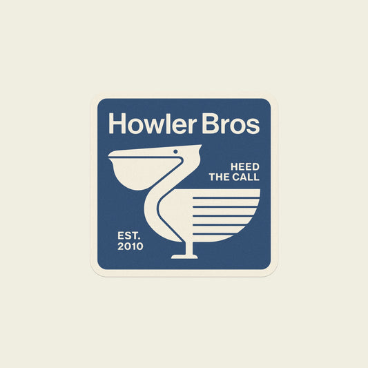 Howler Bros Pelican Postage Sticker
