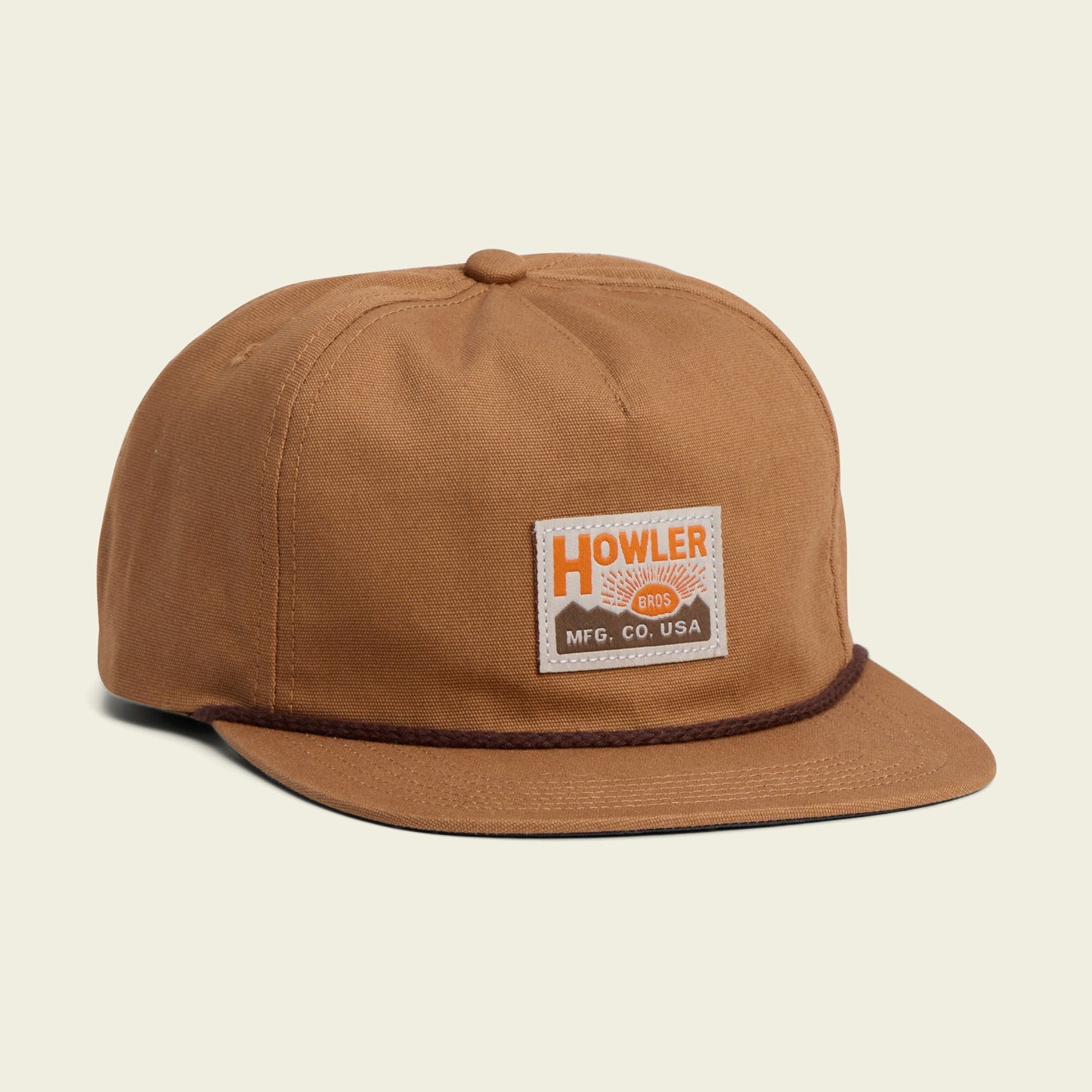 Howler Bros HB Manufacturing Co. Snapback - Brown