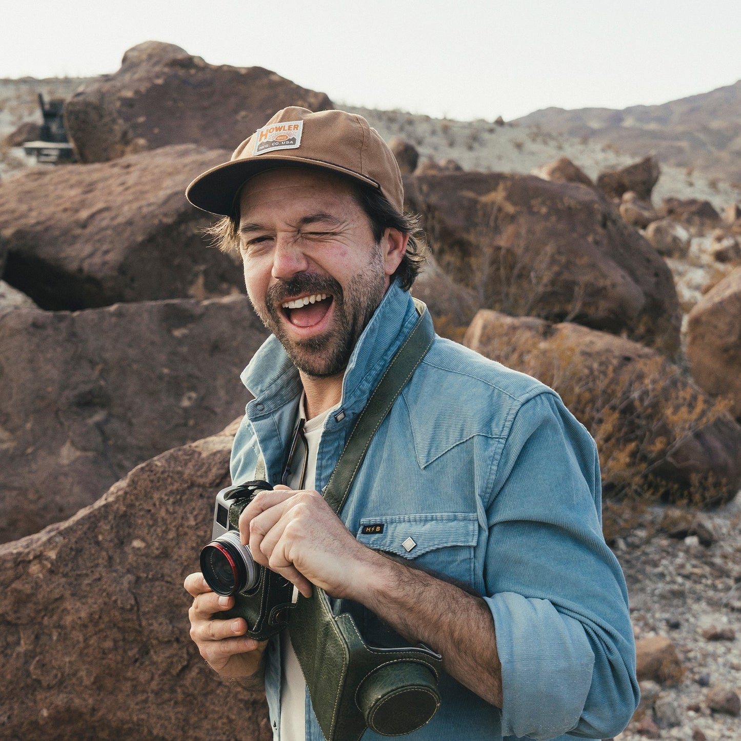 Howler Bros HB Manufacturing Co. Snapback - Brown