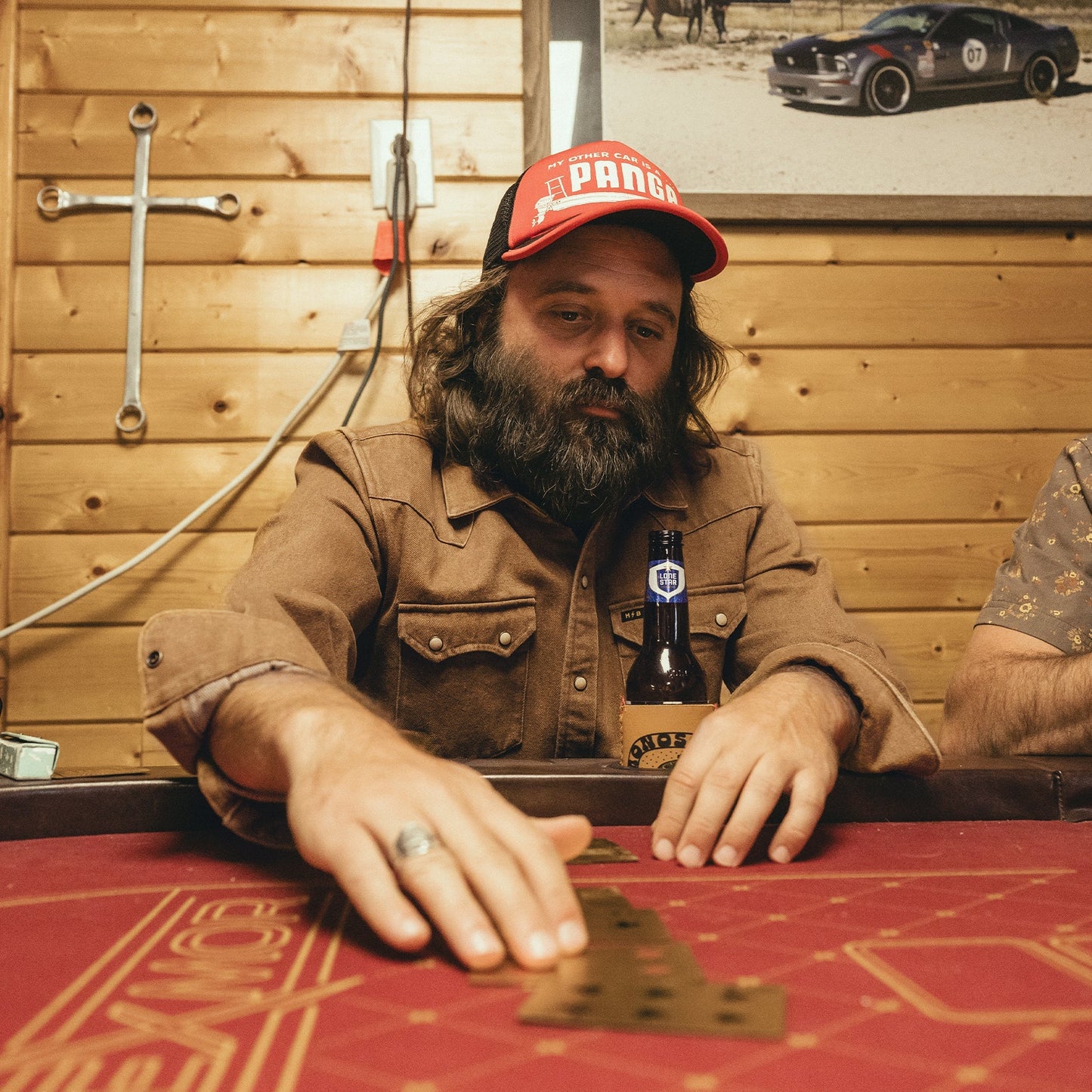 Howler Bros Dust Up Denim Snapshirt - Owens Oaker Wash